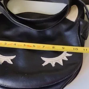 Bags Torrid Black Faux Leather Kitty Cat Crossbody Bag Poshmark